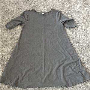 Old Navy Heather Gray T shirt dress